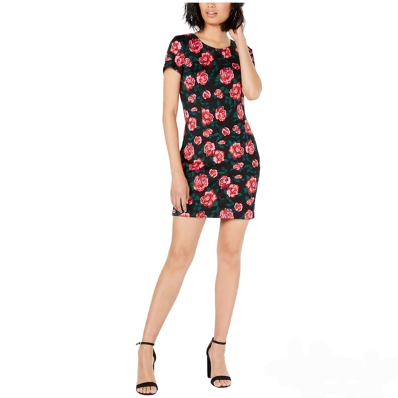 BETSEY Johnson Women's Printed T-Shirt Dress (00  Full Bloom) - Picture 1 of 3